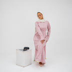 Signature Shirt Dress in Pink (Pre-order)