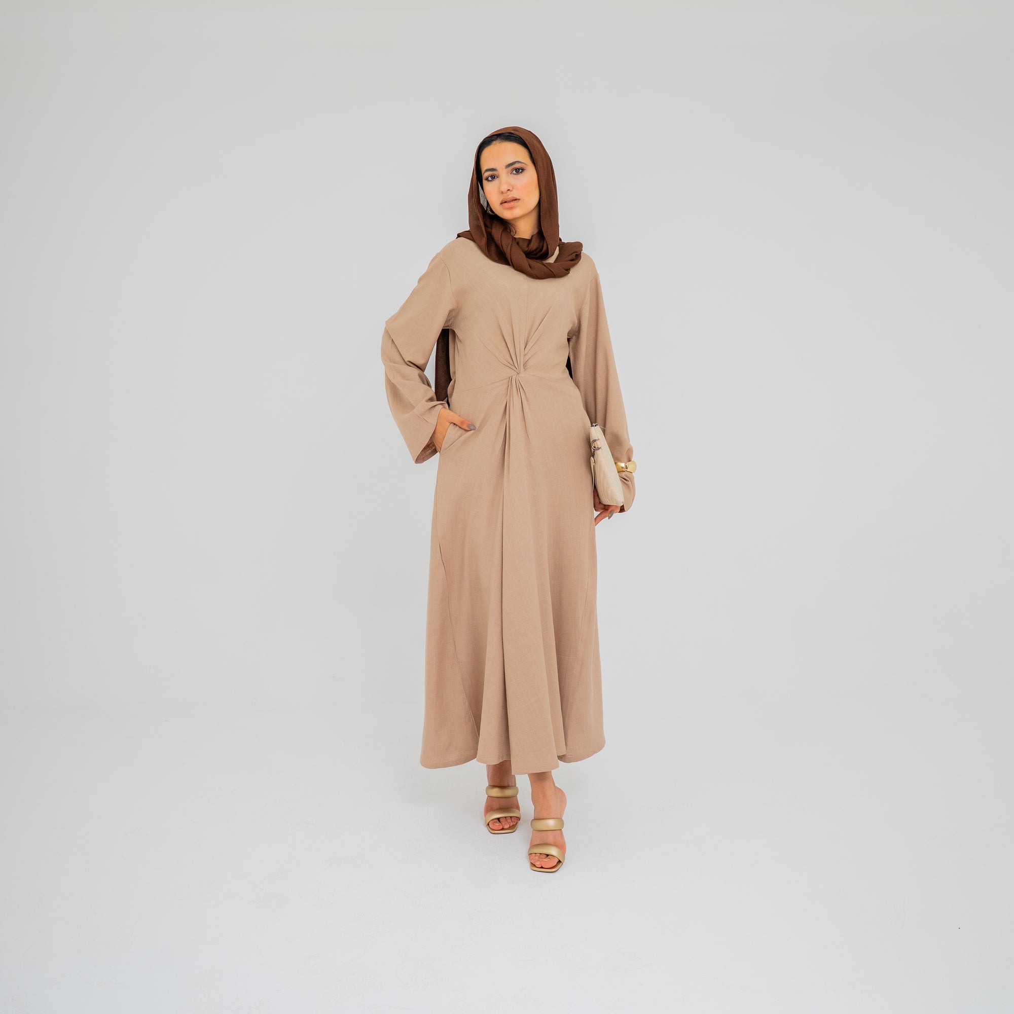 Reyah Linen Dress (Pre-Order)