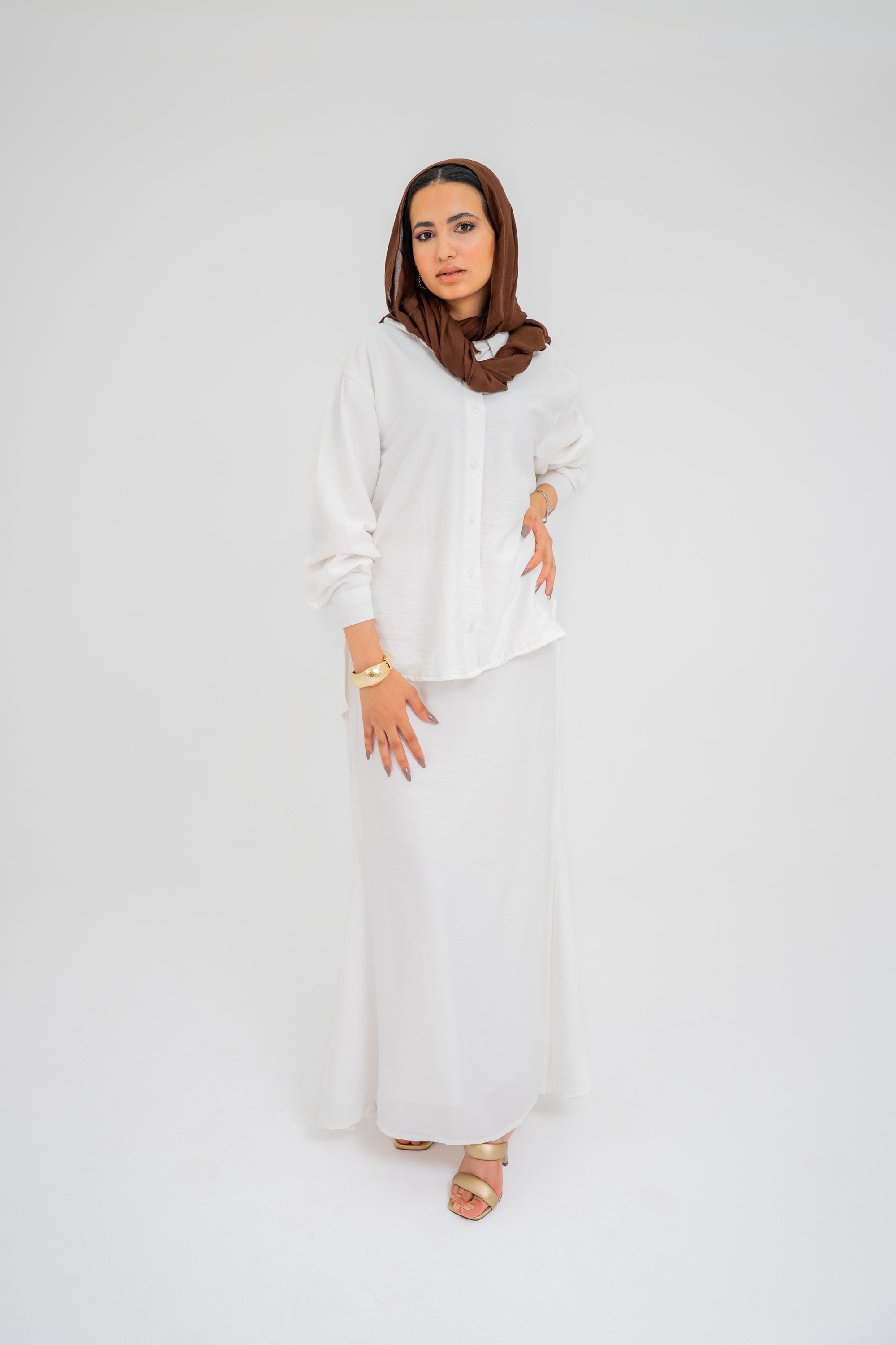 Ayla White Linen Set (Pre-Order)