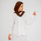 Ayla White Linen Shirt (Pre-Order)