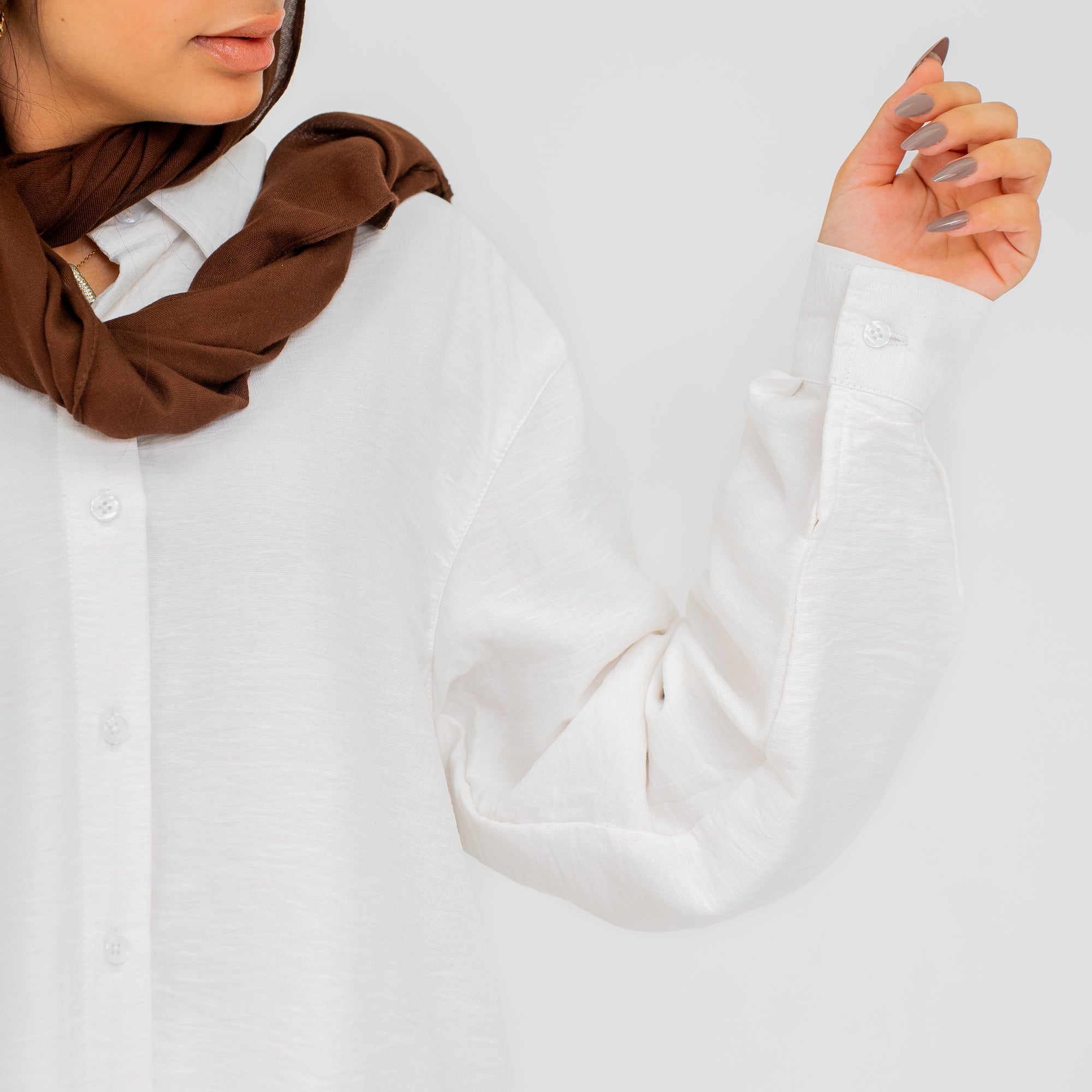 Ayla White Linen Shirt (Pre-Order)